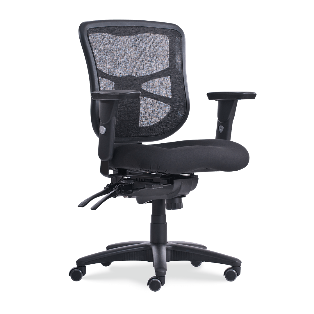 4400 Series Mesh Mid-Back Task Chair Black