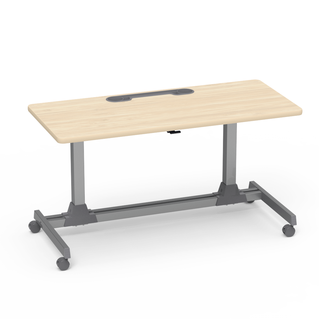 Room to Move Sit-to-Stand Workstation 24" x 54" Rectangle with Accessory Tray