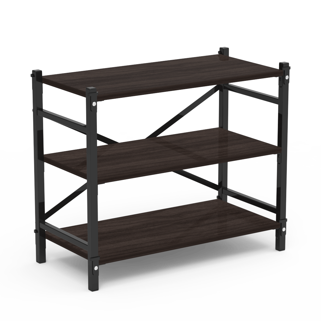 Wood Storage Shelving Single Unit, 36" x 18" x 33"