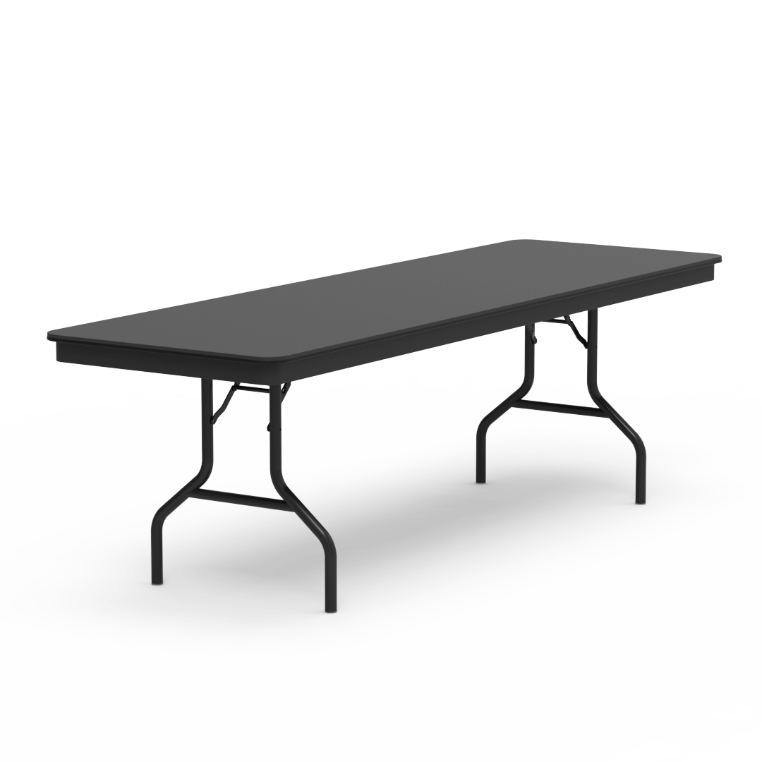 Core-a-Gator Series Rectangle Folding Table 30" x 96" ABS Plastic Top