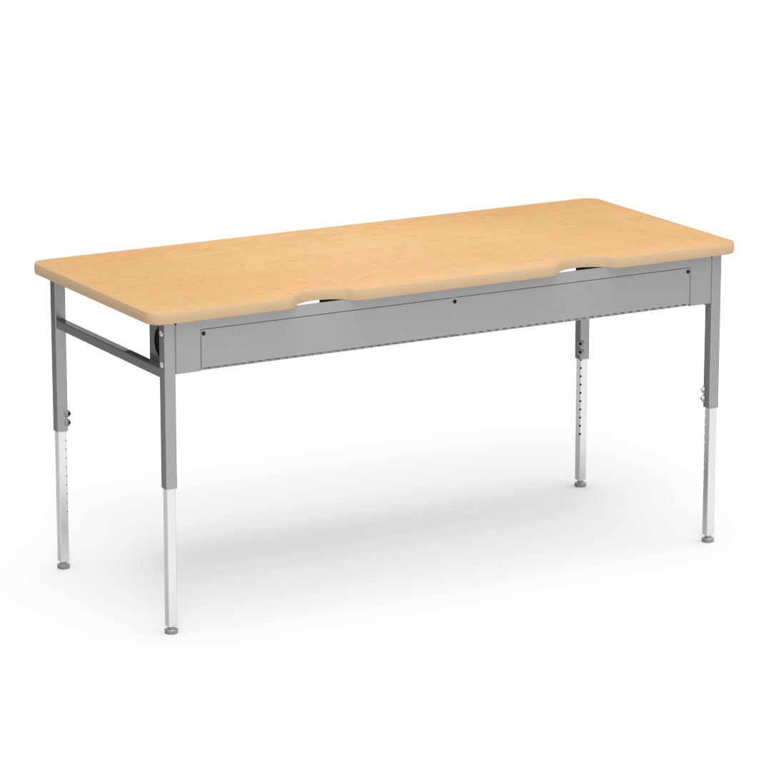 Hinged Wire Trough Series Technology Table 30" x 72" Top