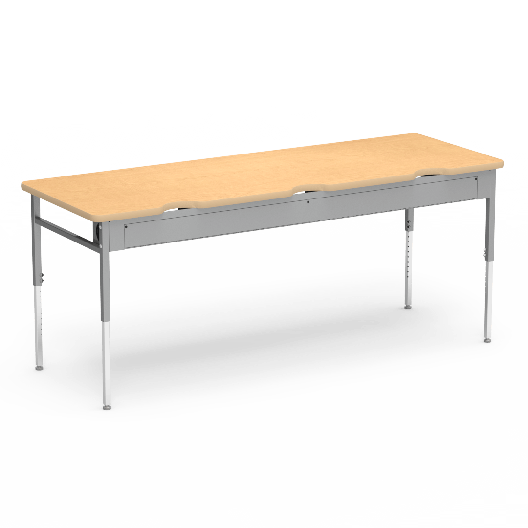 Hinged Wire Trough Series Technology Table 30" x 84" Top
