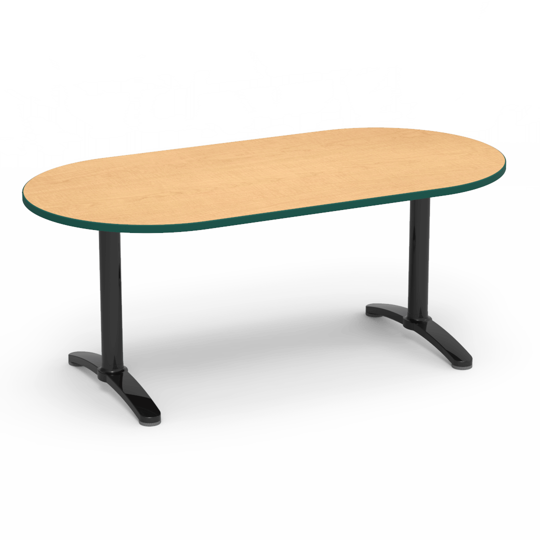 Lunada Series Seminar Table 36" x 72" Racetrack Top