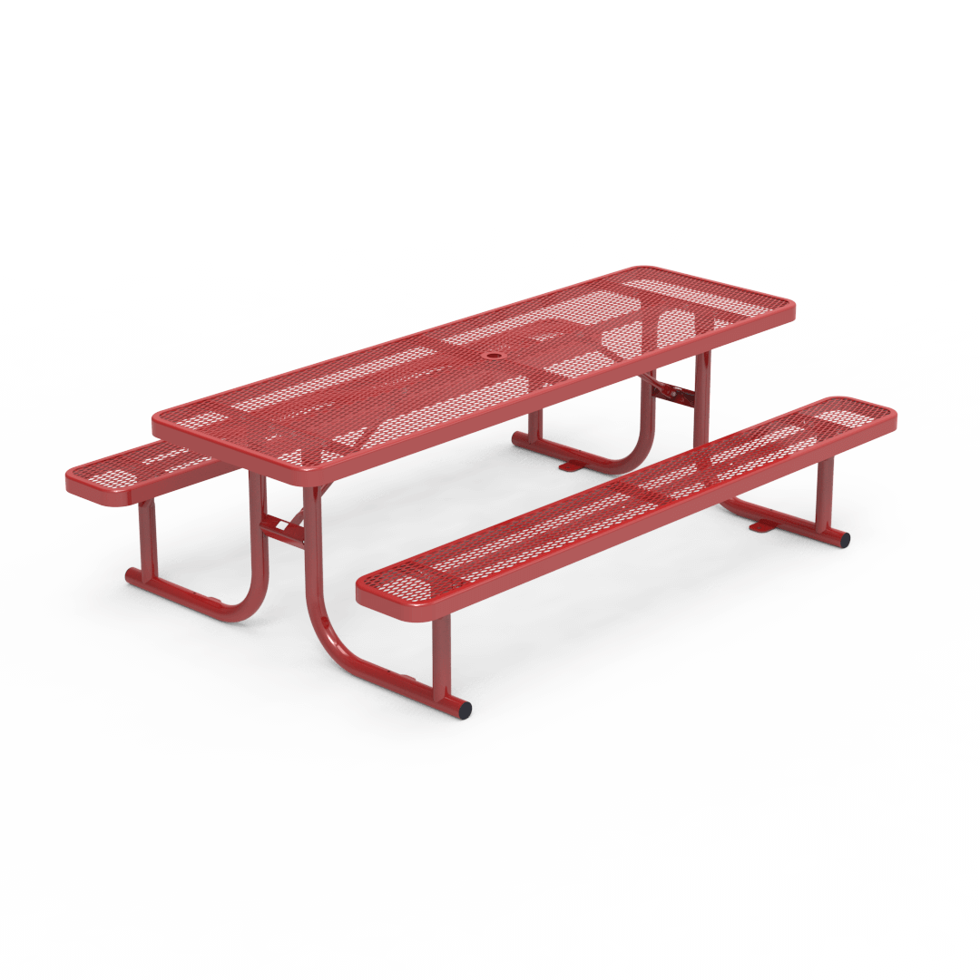 Rectangular Outdoor Picnic Table