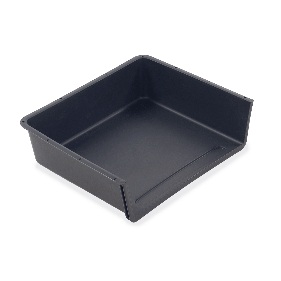 Plastic Book Box, 15" W x 4" H x 13" D