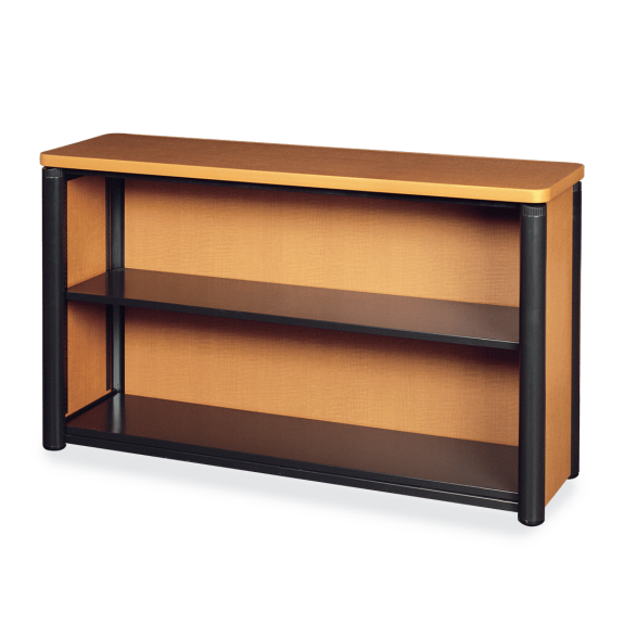 Plateau Series Bookcase 48" x 14" x 29" Two Shelves