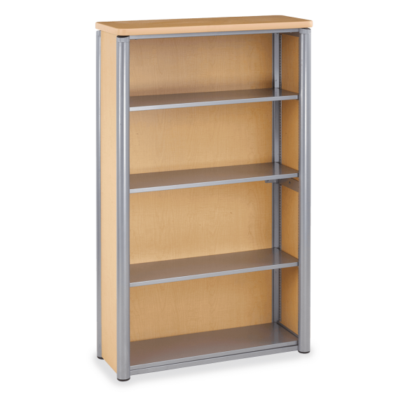 Plateau Series Bookcase 36" x 60" Three Shelves