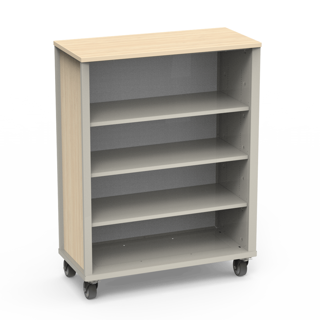 Topaz Series Mobile Bookcase 48" x 22" x 64"