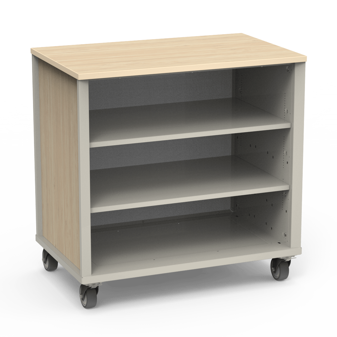 Topaz Series Mobile Storage Cabinet, Without Doors 48"H