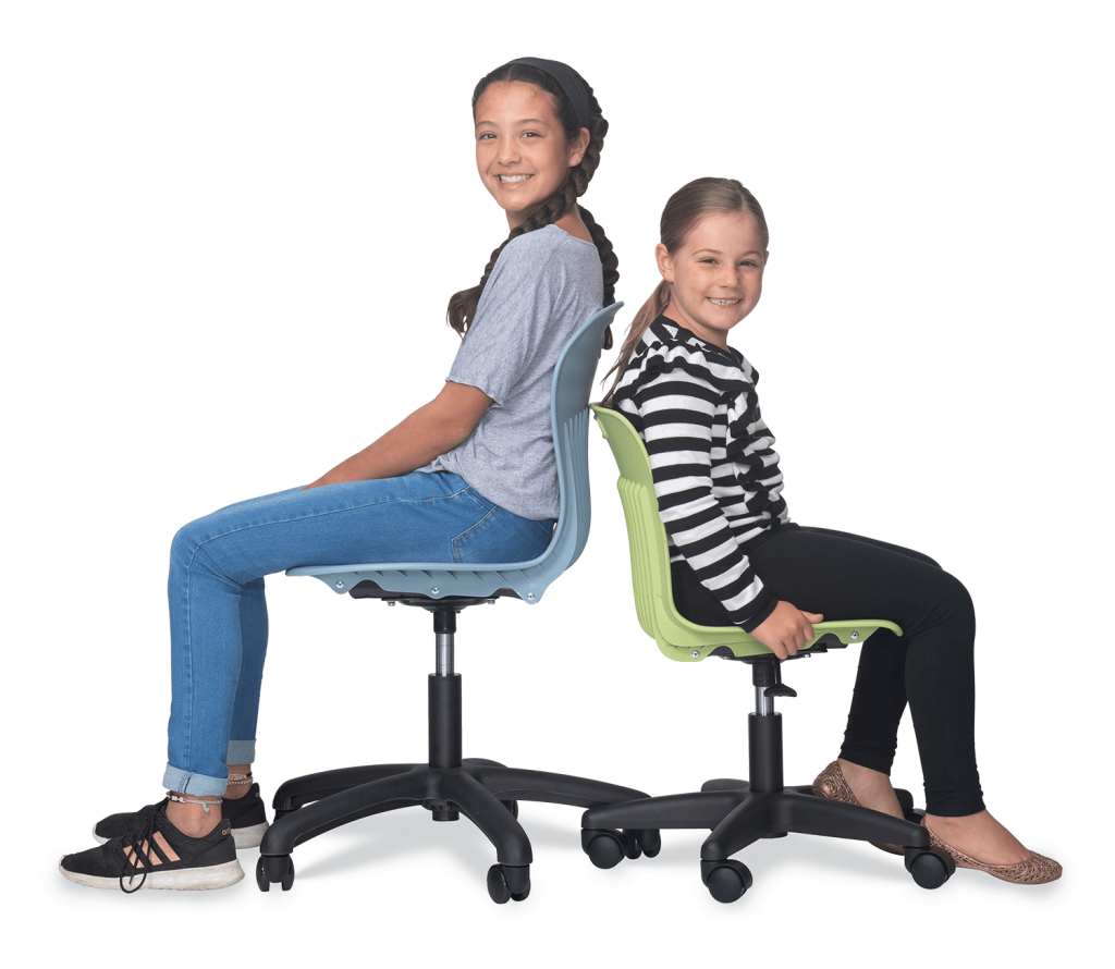 Analogy Series Mobile Task Chair 16in - 20in 5th Grade - Adult Navy Char Black