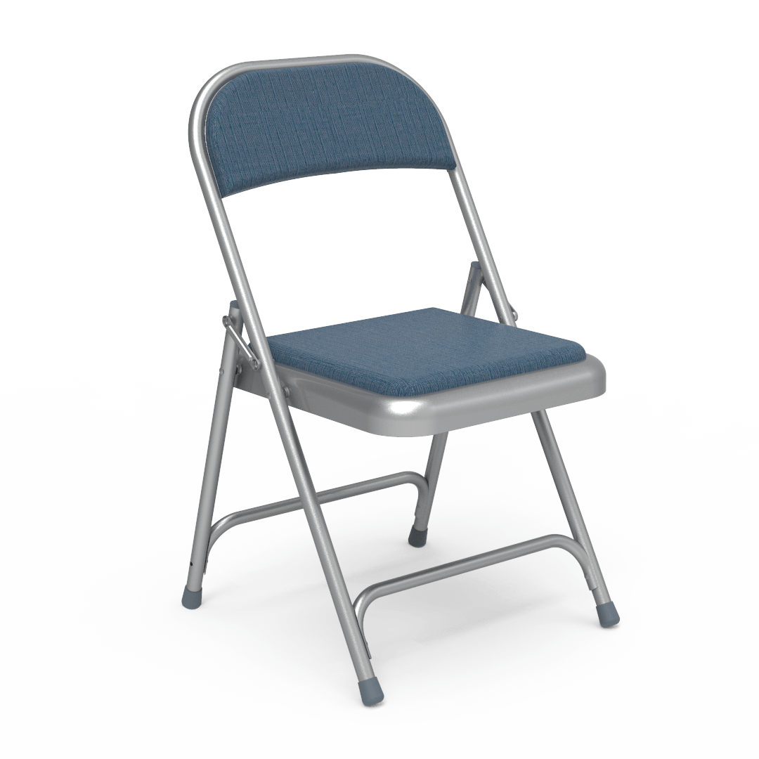 TUBULAR STEEL FOLDING CHAIR グレー2脚 TUBULAR STEEL FOLDING CHAIR グレー2脚 TUBULAR STEEL FOLDING
