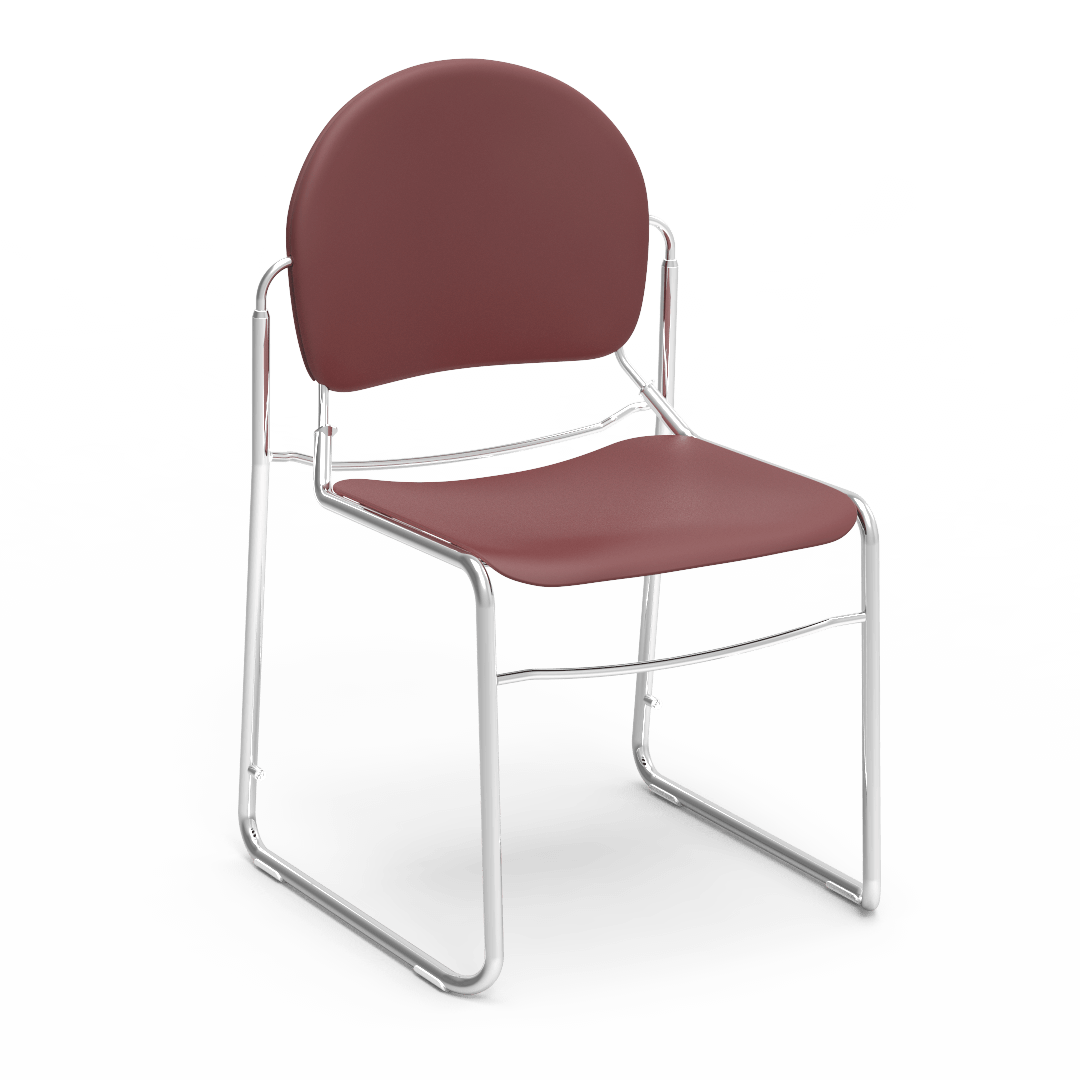Virtuoso Series Chair 18in  5th Grade - Adult Wine Chrome