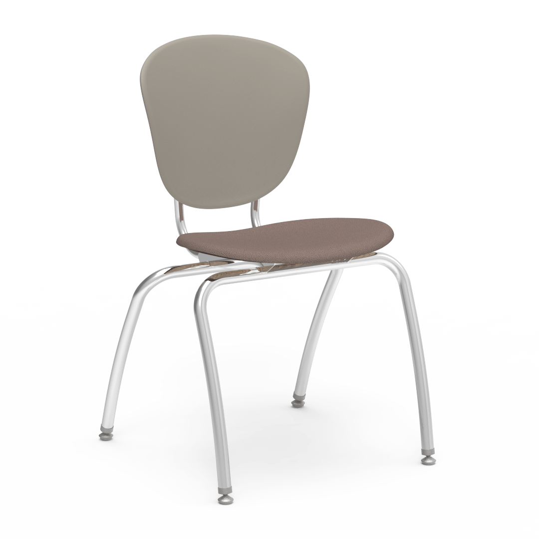 Parison Series 18" Chair with Upholstered Seat