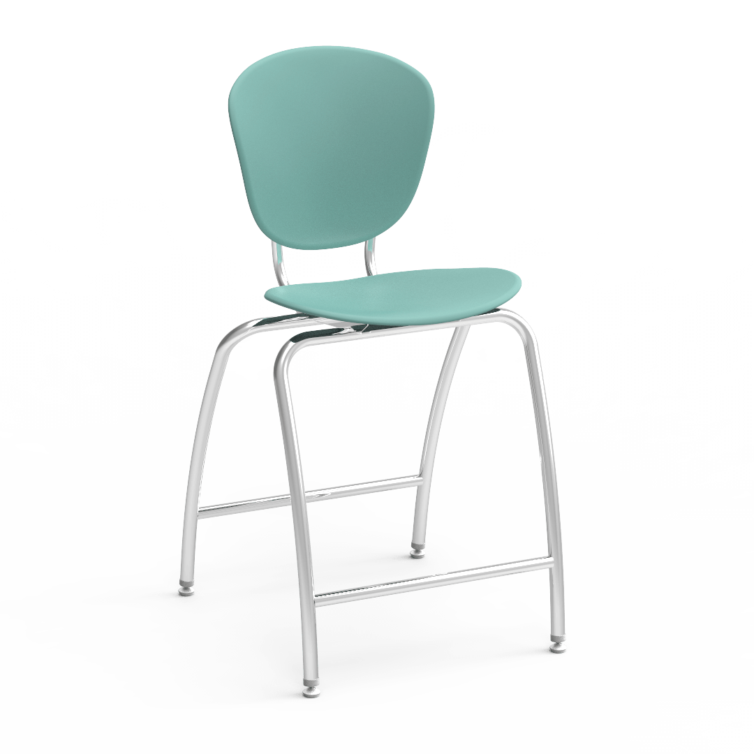 Parison Series 25in Chair 25in Sea Mist Chrome