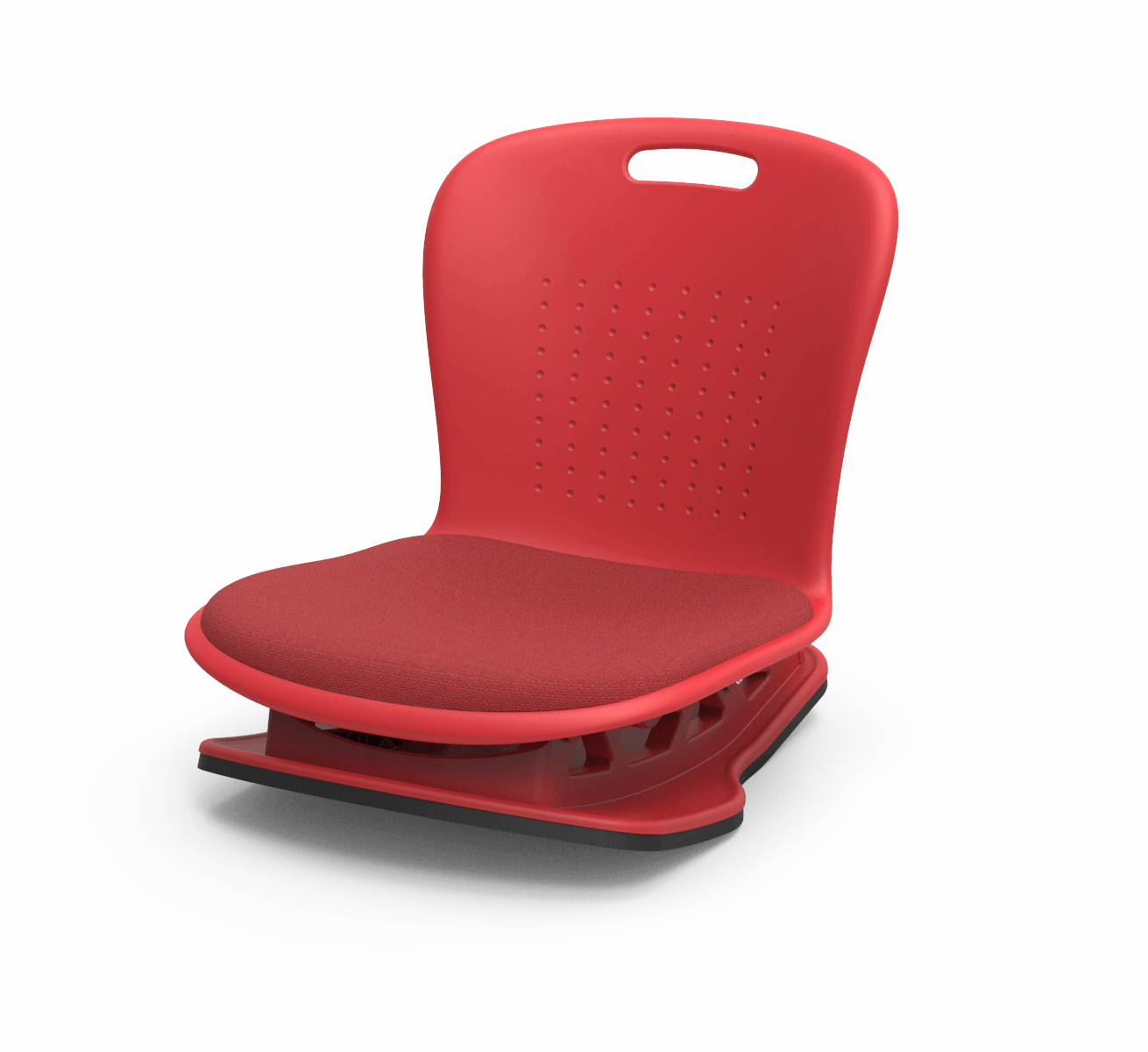 Sage Series Floor Rocker with Padded Seat