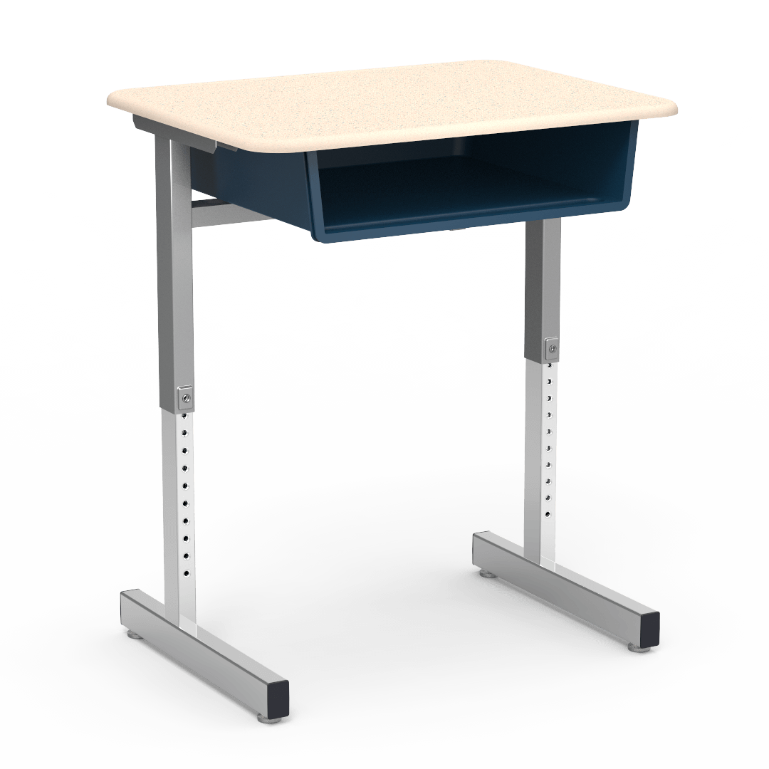 871 Series Desk 20" x 26" Hard Plastic Top