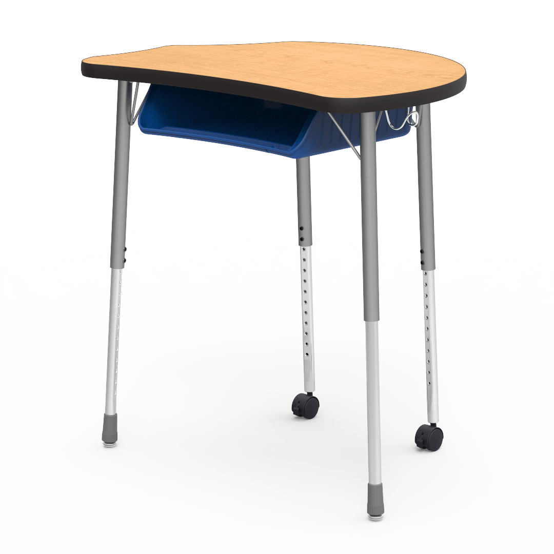 Molecule Series Desk with Book Box and Backpack Hanger