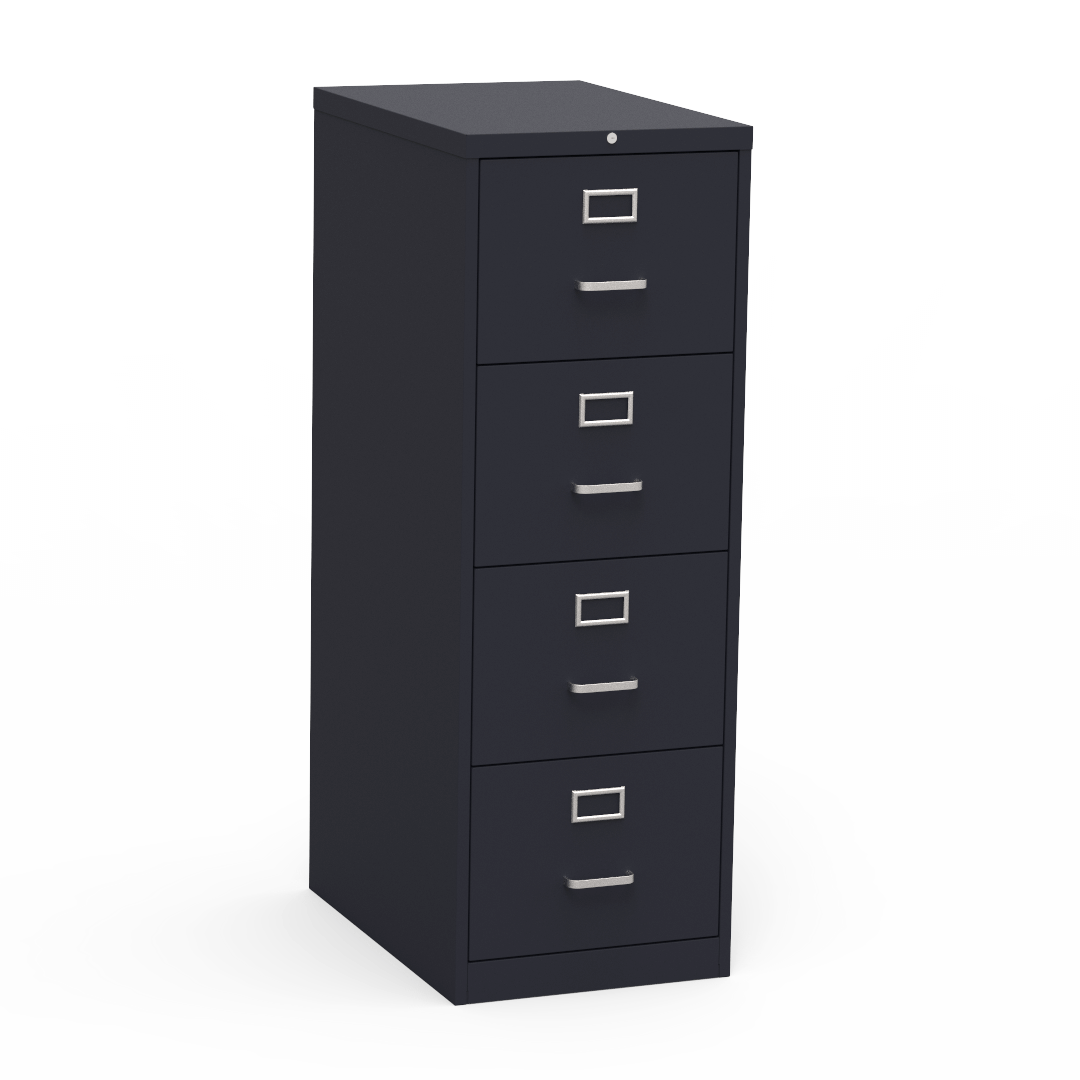 54 Series Vertical File 18" x 27" x 52" Four Legal Drawers