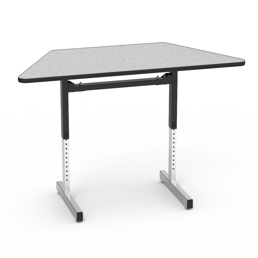 8700 Series Table 24" x 48" Trapezoid
