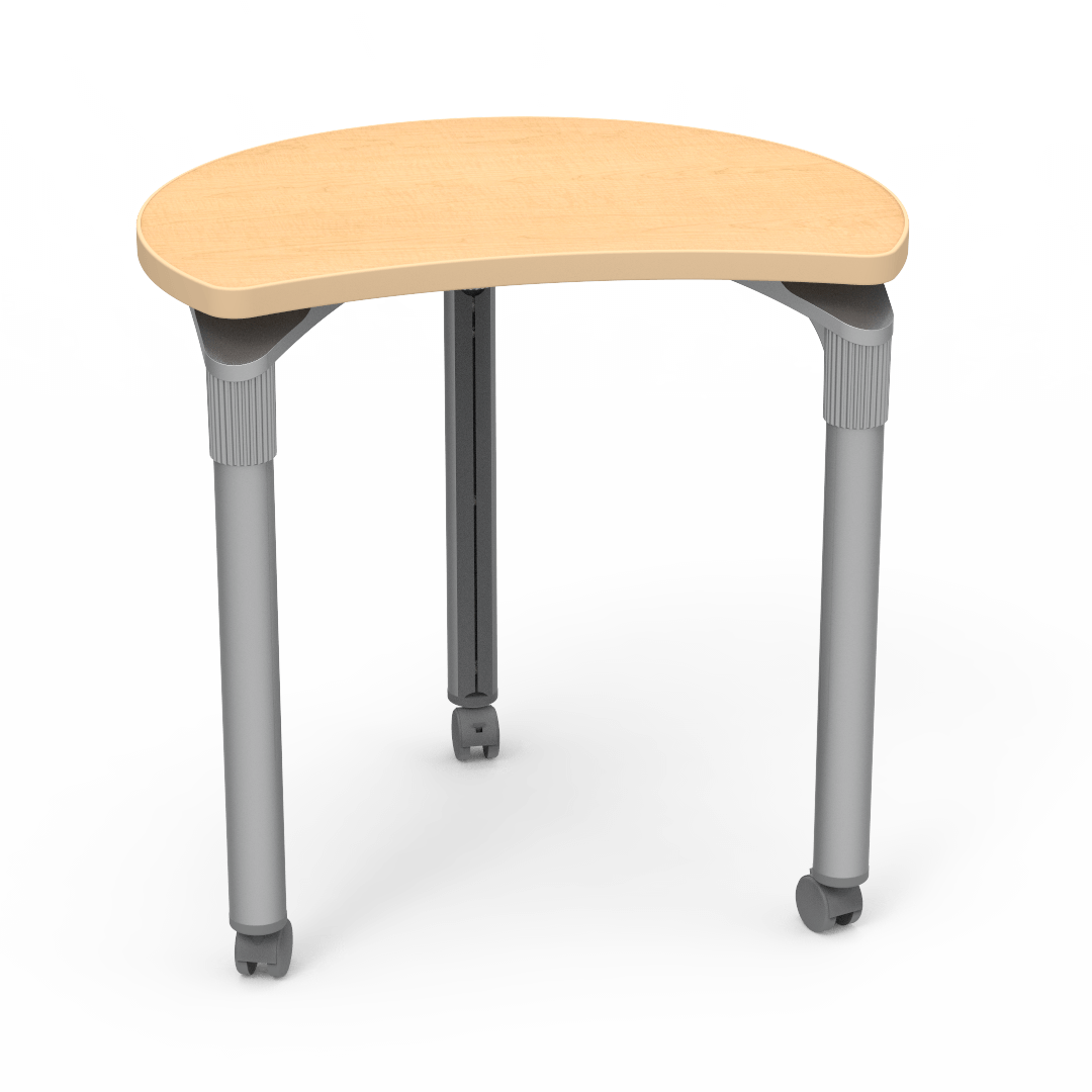 Plateau Series Table 30" Semi-Shape Hoop