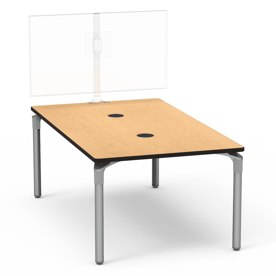 Plateau Series Media Table 42" x 72" Rectangle