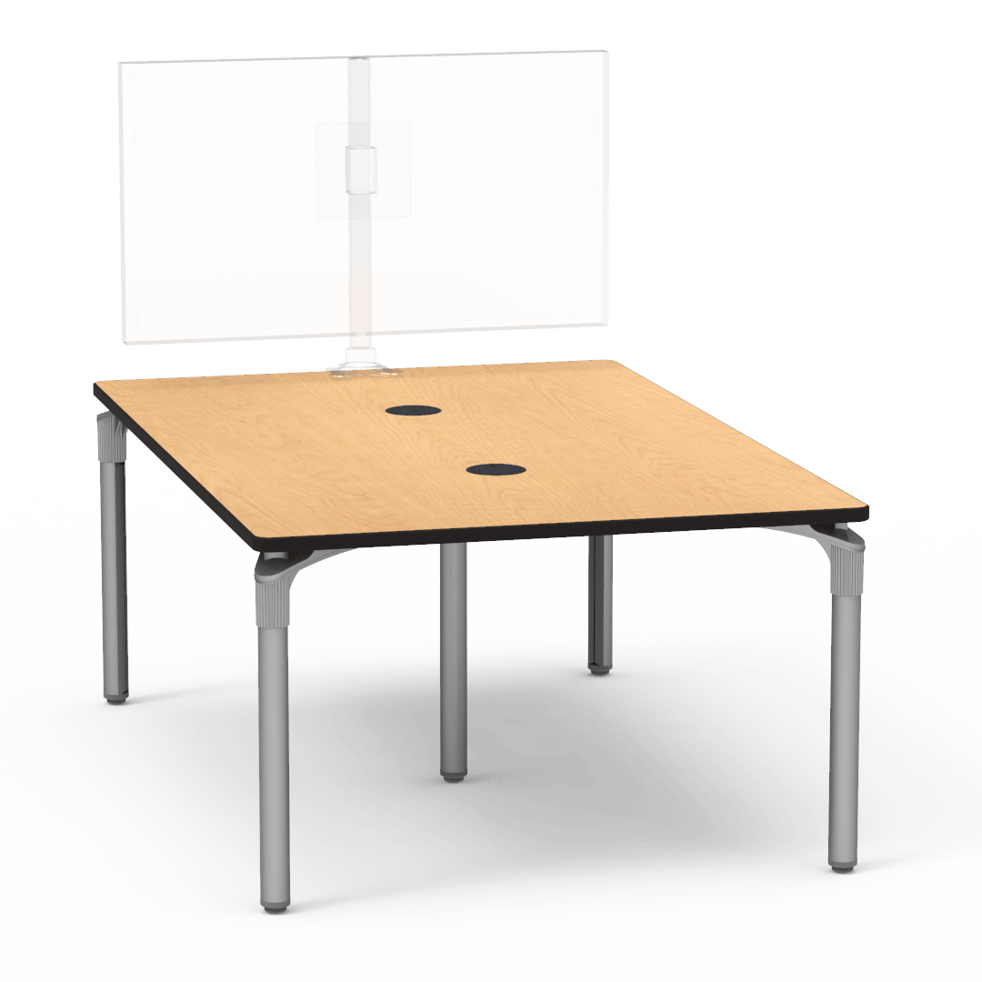 Plateau Series Media Table 48" x 72" Rectangle