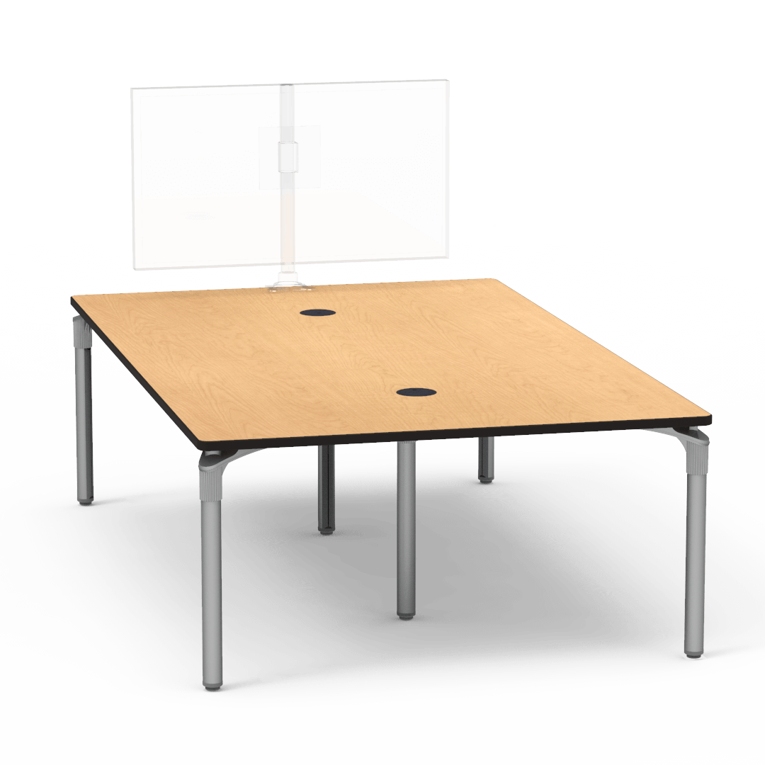 Plateau Series Media Table 60" x 96" Rectangle