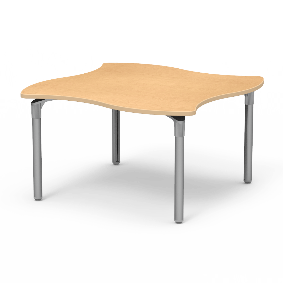 Plateau Series Table 54" Swerve