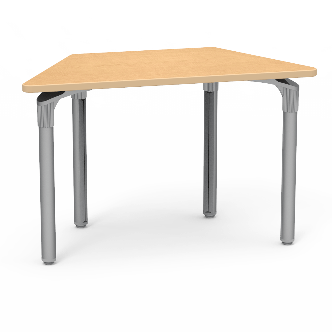 Plateau Series Table 24" x 48" Trapezoid