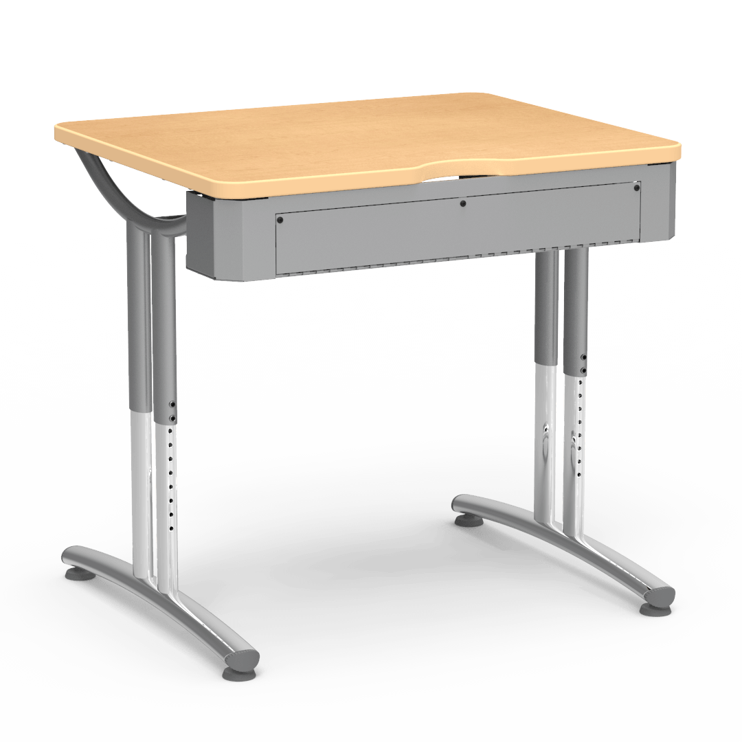 TEXT Series Hinged Wire-Trough Table 30" x 36" Top